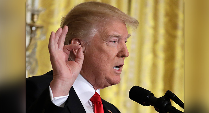 Trump: Medya halk�n d��man�