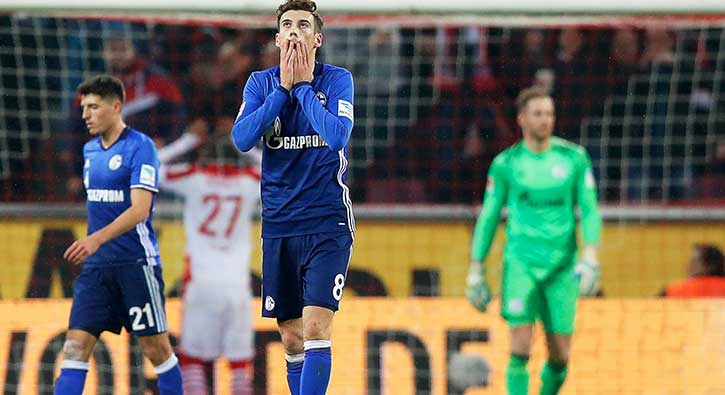 Schalke 04 ile Kln 1-1 berabere kald