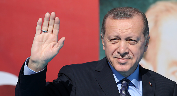 Cumhurbakan Erdoan, Bursa programn erteledi