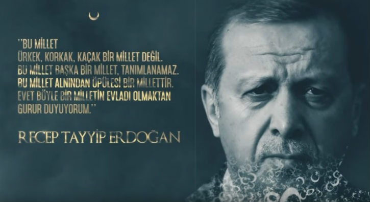 TRTden Cumhurbakan Recep Tayyip Erdoanl yeni reklam filmi
