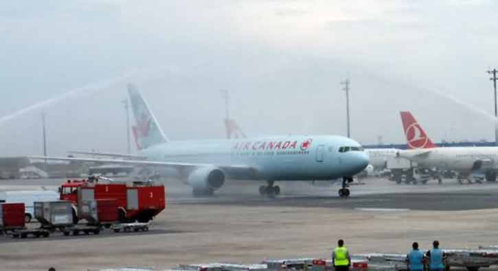 Air Canada, Toronto-stanbul uularn durdurdu