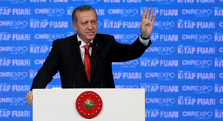 Cumhurbakan Erdoan: 140 karakterlik aforizmalarla yarm porsiyon aydn olunabilir