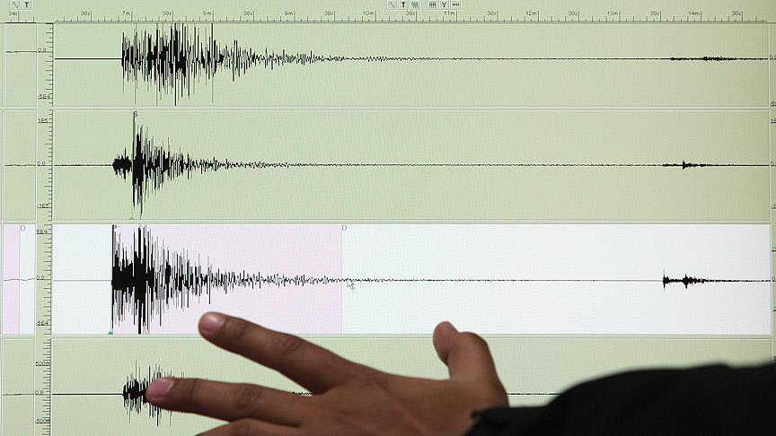 �anakkale'de deprem 