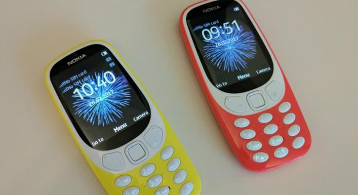 Nokia 3310'un yeni tasarm tantld