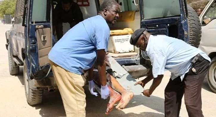 Mogadi�u'da patlama: 4 yaral�