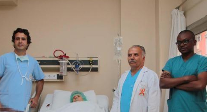 Karn�ndan 10 kiloluk kitle ��kar�ld�