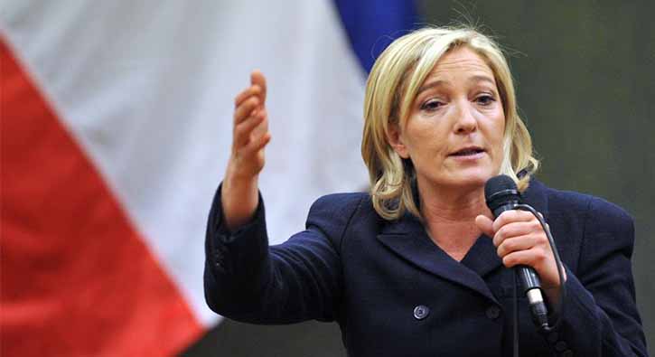 DEA�'�n infaz g�r�nt�lerini payla�an Le Pen dokunulmazl���n� kaybediyor