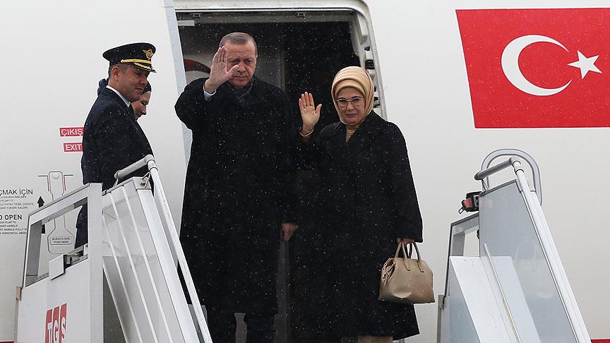  Cumhurba�kan� Erdo�an, Pakistan'dan ayr�ld�