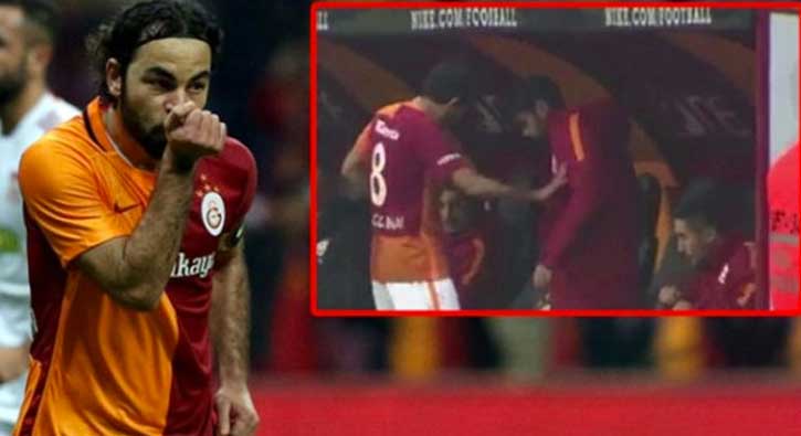 Galatasaray'da Seluk-Sabri krizi derbide patlak verdi