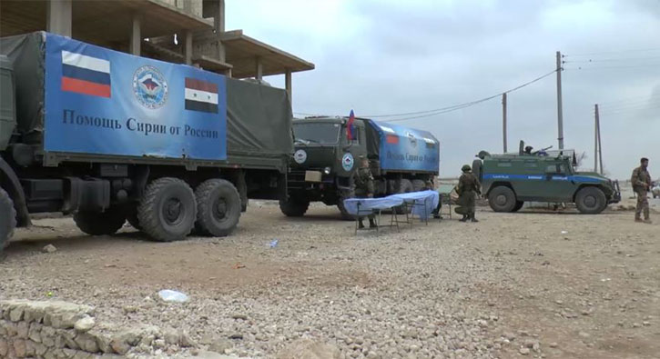 Rusya: Menbi�'e 'insani yard�m' g�nderdik