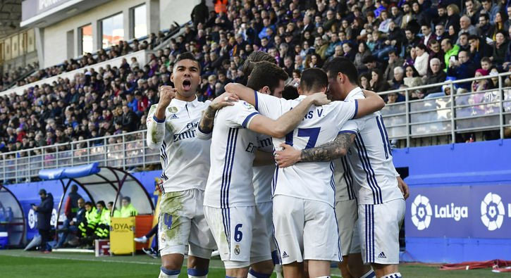 Real Madrid, Eibar'� par�alad�
