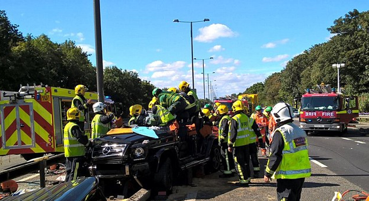 Senegal'de trafik kazas�: 15 �l�