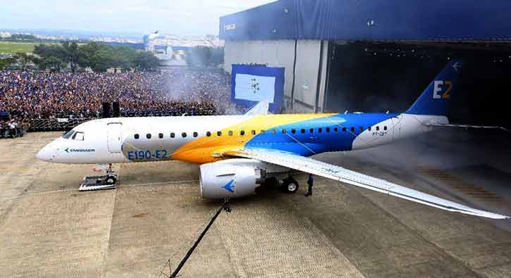 Embraer,  E195-E2'yi tantt