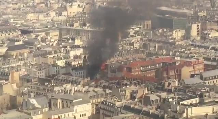 Fransa�da gaz patlamas� meydana geldi