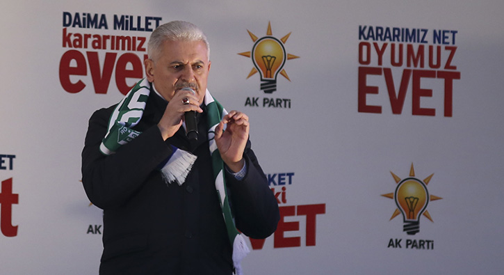 Babakan Yldrm: Gne Dou'dan douyor, Bat'dan hayr gelmez