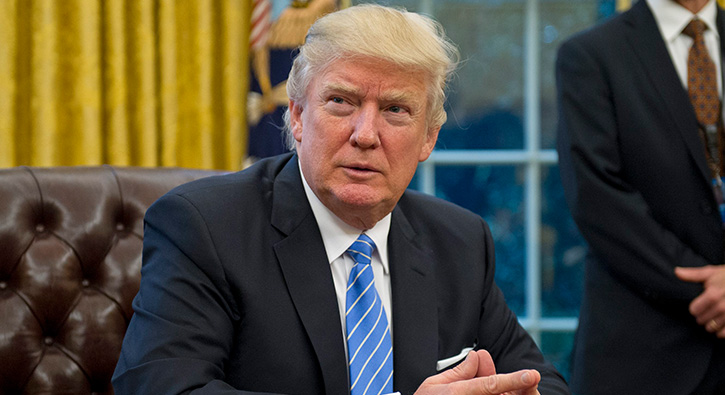 Donald Trump, Mahmud Abbas ile g�r��t�