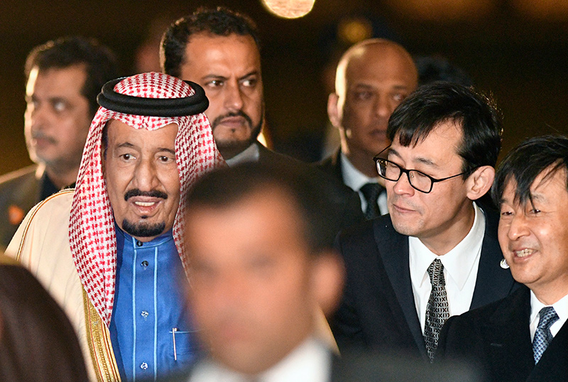 Suudi Arabistan Kral� Selman Japonya'da