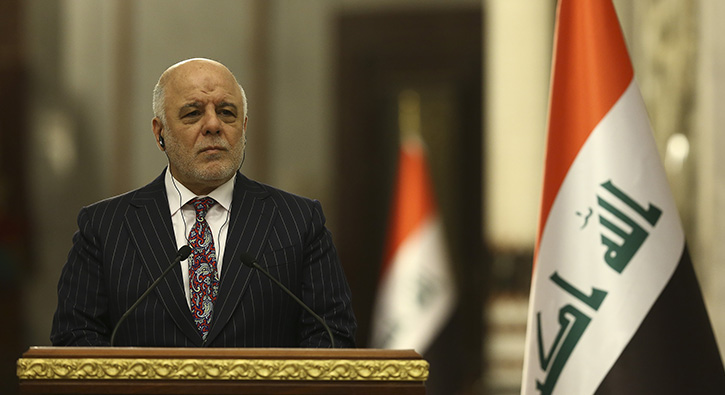 Ba�bakan Y�ld�r�m Irak Ba�bakan� ile g�r��t�