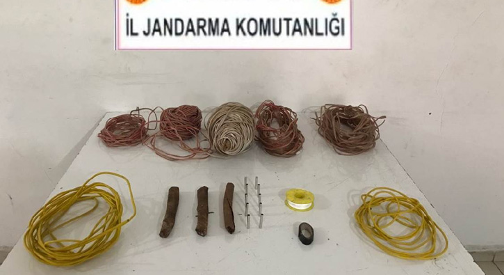 Hakkari�de EYP malzemeleri ele ge�irildi