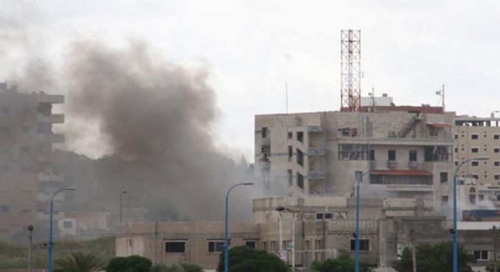 Suriye Rejim u�aklar� �dlib�i bombalad�