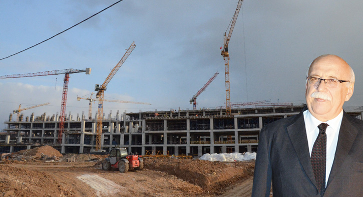 Bakan Avc� dev projenin in�aat�n� inceledi