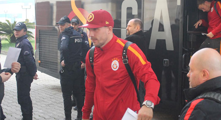 Galatasaray, Trabzon'a geldi