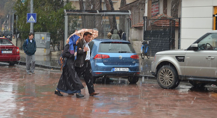 Ege'de kar s�rprizi