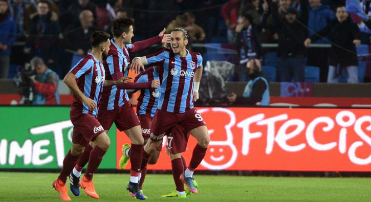 Trabzonspor Galatasaray zet ve goller - Trabzon GS ma zeti