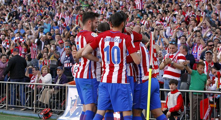 Atletico Madrid, Sevilla'y� par�alad�!