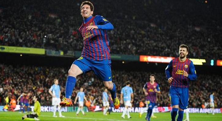 Lionel Messi'den bir rekor daha! 8 sezon...