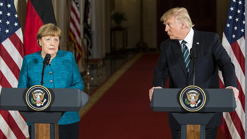 Trump'tan Merkel'e Trkiye dersi