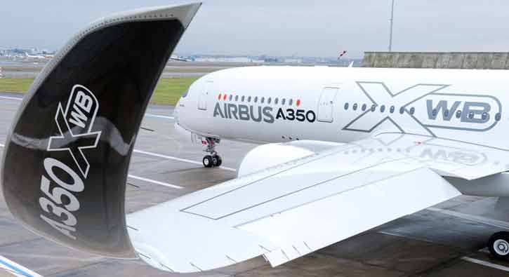 Airbus, A350 XWB'leri hzla teslim ediyor