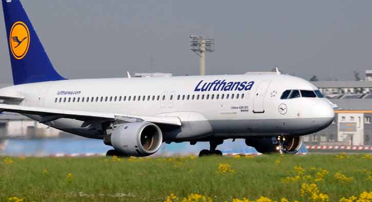 Lufthansa Mnih'e acil indi