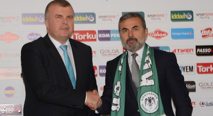 Konyaspor Bakan Ahmet an'dan Aykut Kocaman aklamas geldi