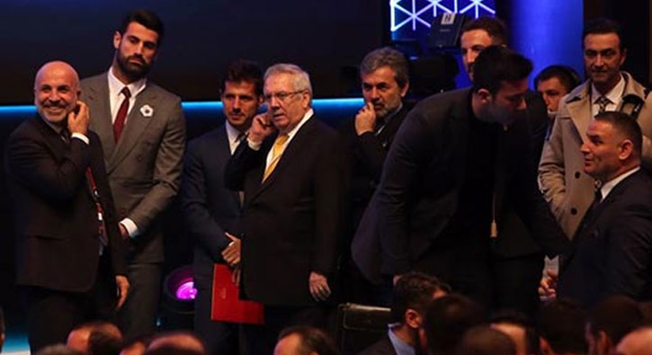 Aziz Yldrm ile Aykut Kocaman 'Futbolun Zirvesinde' bir araya geldi