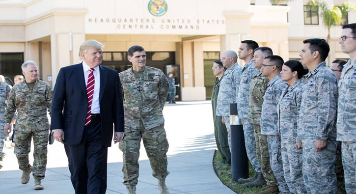 Trump istedi sivil katliam� ba�lad�