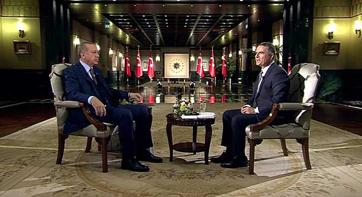 Cumhurba�kan� Erdo�an: Ba�ar�m�z ��ld�rt�yor