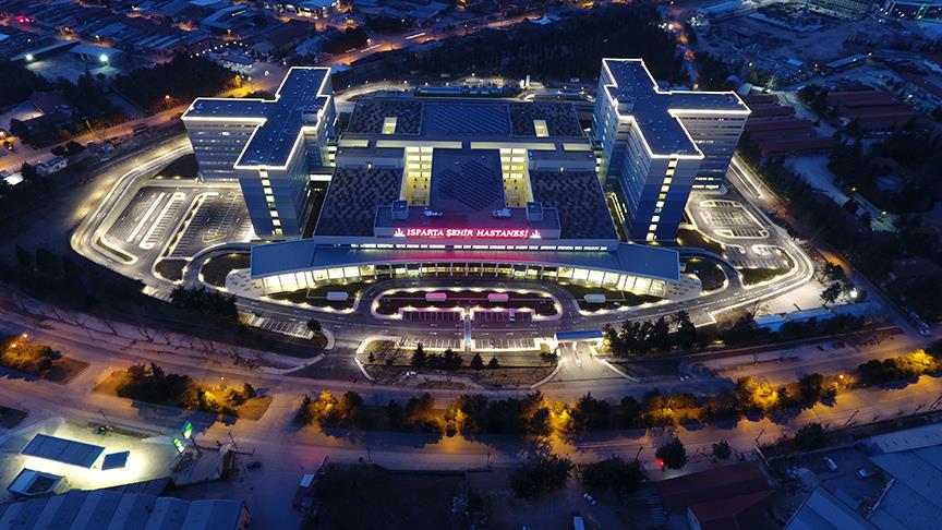Isparta �ehir Hastanesi a��l�yor
