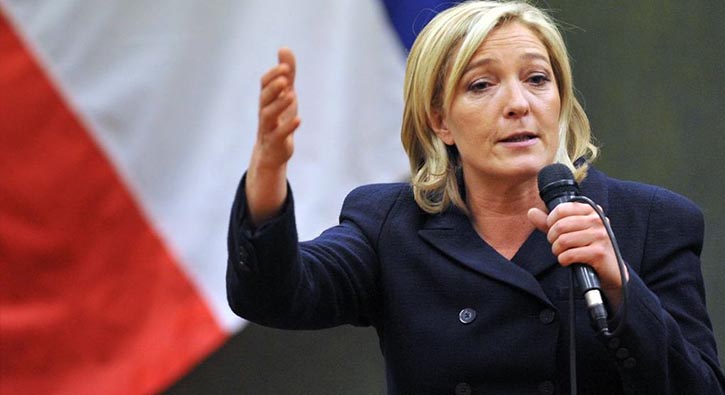 Le Pen, Moskova'da: Cumhurbakan seilirsem Rusya'yla ilikileri gelitireceim