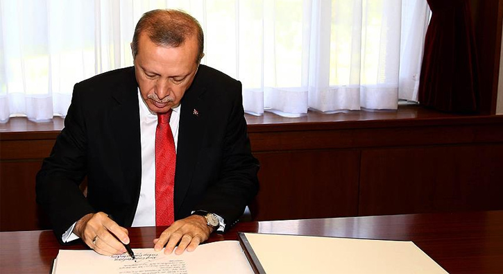 Cumhurbakan Erdoan'n onaylad 47 kanun yrrle girdi 
