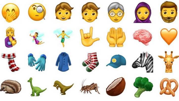Akll telefonlara yeni emojiler geliyor