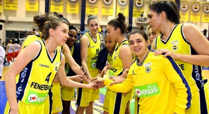 Fenerbah�e, sahas�nda Mersin Basketbol'u 92-64 ma�lup etti