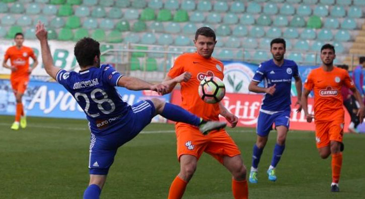aykur Rizespor, hazrlk manda Dinamo Batumi'yi 3-1 malup etti