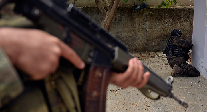 Hakkari'de 3 PKK'l terrist ldrld