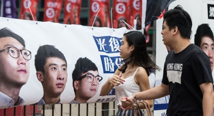 Hong Kongdaki seimi in yanls lider kazand