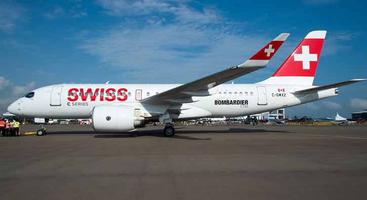 Swiss Air C-100 modellerinde karar deitirdi