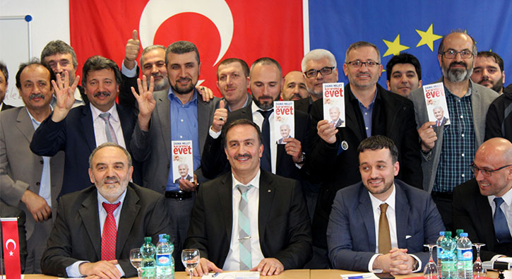 Avrupal Milli Grler 'Evet' dedi