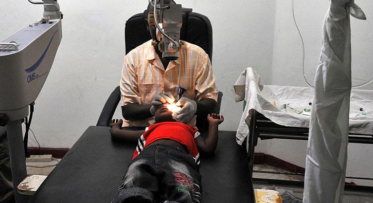 Trk dernek Sudan'da 3 bin kiiyi cretsiz tedavi etti