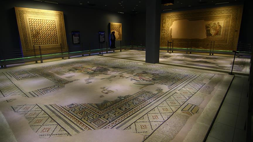 D�nyan�n en b�y�k mozaik m�zesi ziyaret�ilerini bekliyor