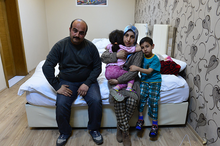 Gard�roba yerle�en aile i� buldu